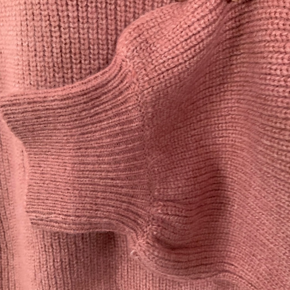 NWT KORI AMERICA SOFT BLUSH PINK SWEATER - Picture 5 of 8